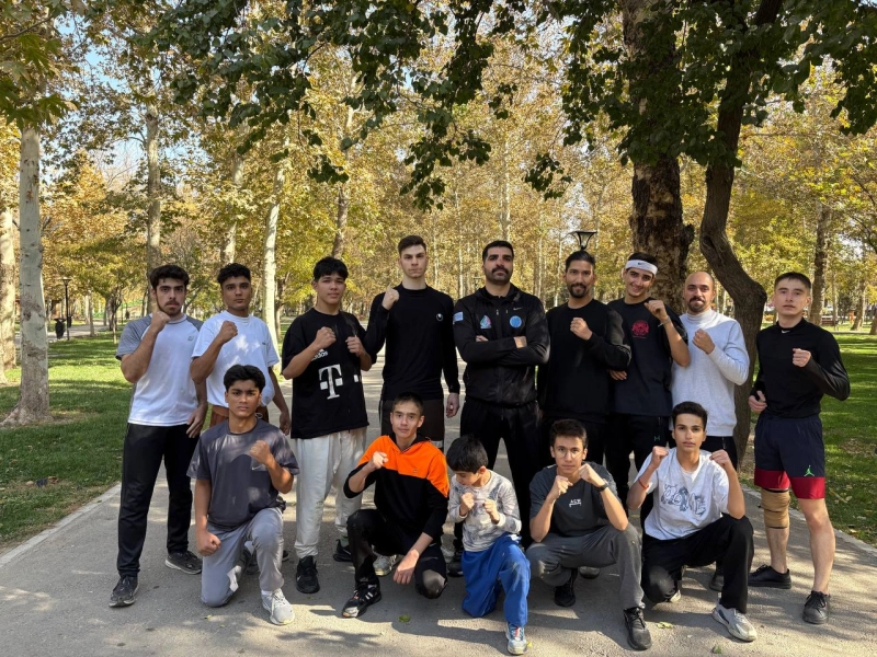 دویدن در پارک ملت با شاگردان باشگاه